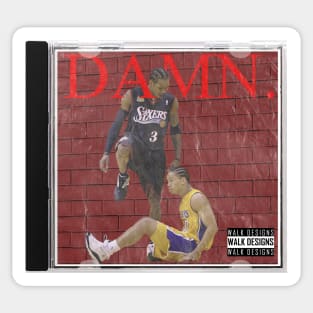 Allen Iverson x Kendrick Lamar x DAMN. Sticker